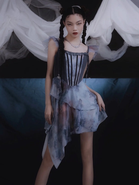 Oil Painting Palace Dress