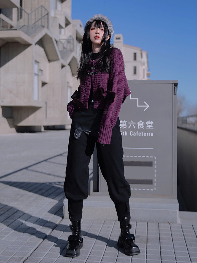 Butterfly Embroidery Cardigan Jacket
