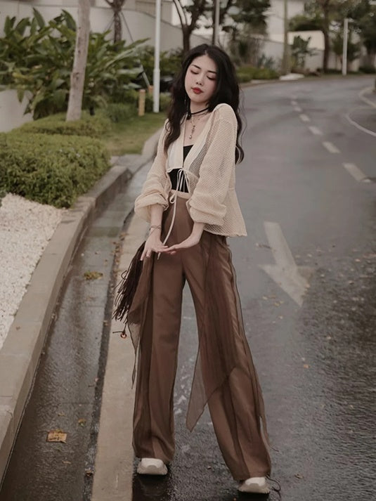 Lazy Wide-leg Pants