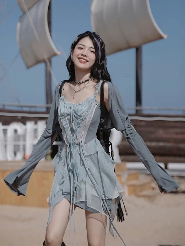 Heavy Industry Symphony Dress & Removable Sunscreen