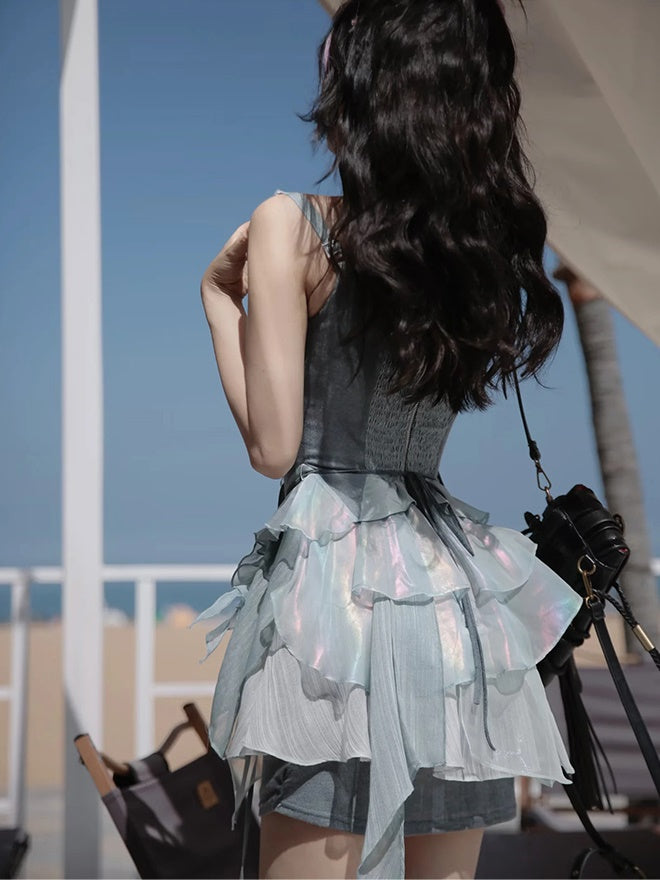 Heavy Industry Symphony Dress & Removable Sunscreen