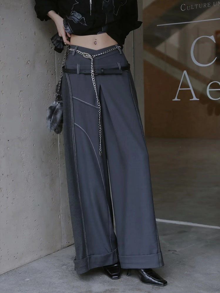 High Waist Wide Leg Pants