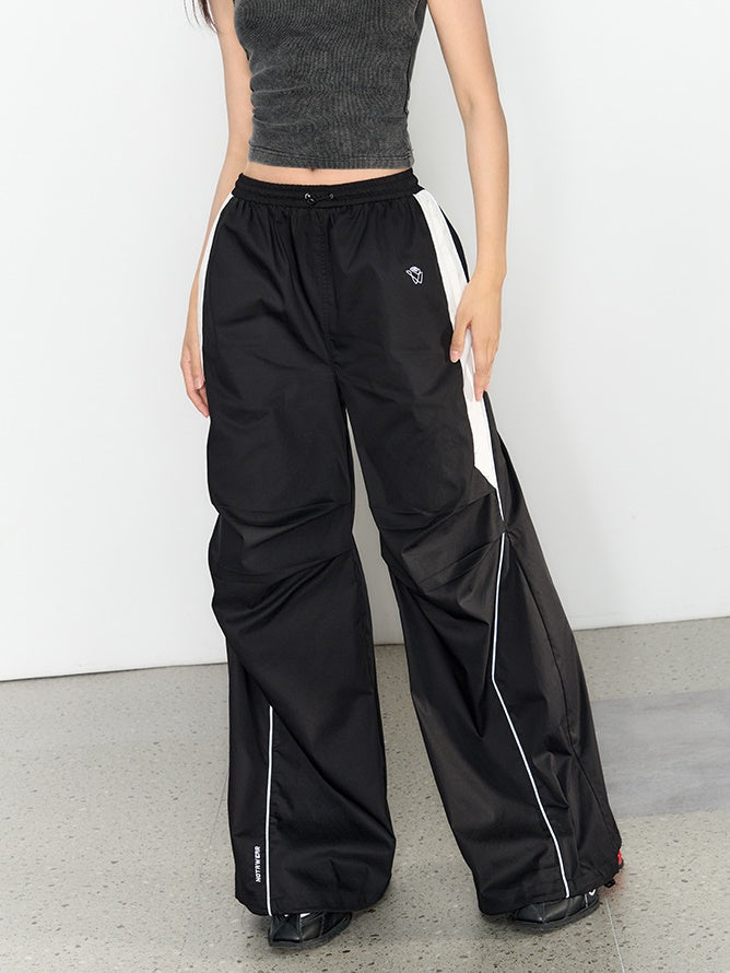 High Waist Sports Wide Leg Pants