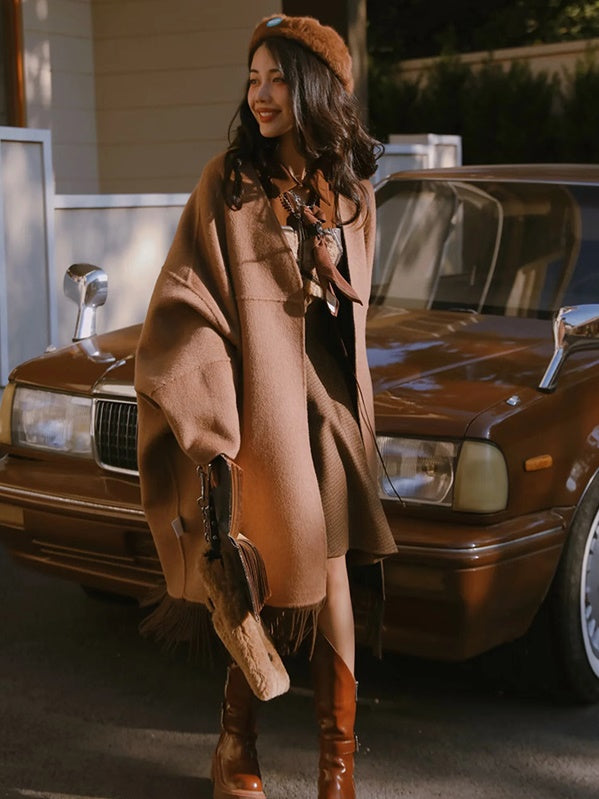 Double-sided Woolen Coat