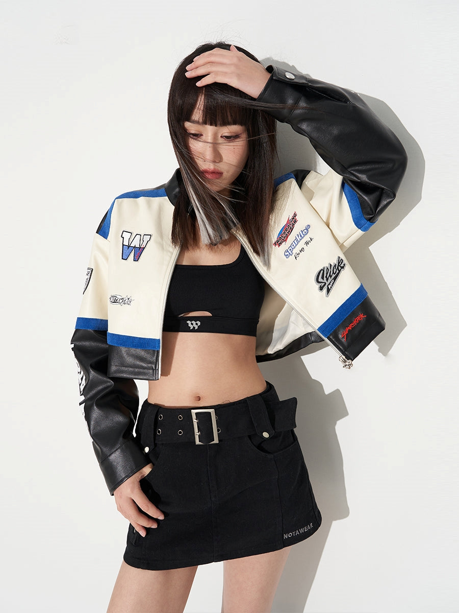 Denim Anti-glare Skirt