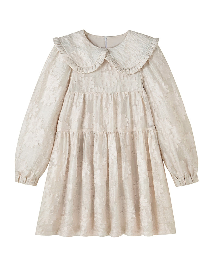 Ruffled Doll Collar Dress