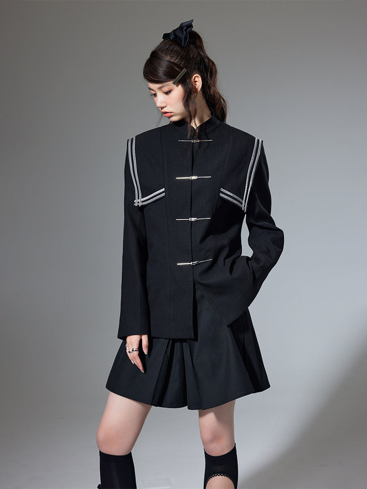 Sailor-collar Nichi Chinese Jacket