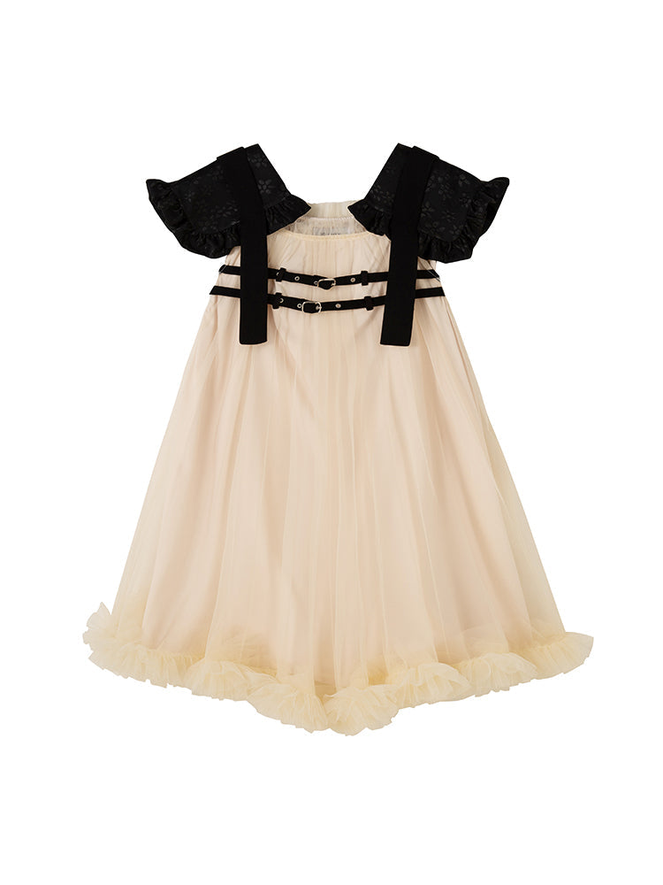 Shoulder Pads Short Girly Fairy Dress