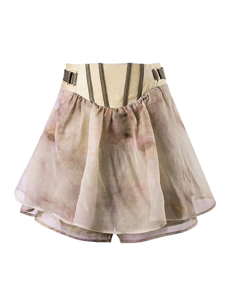 Fairy Ciffon Blouse Skirt