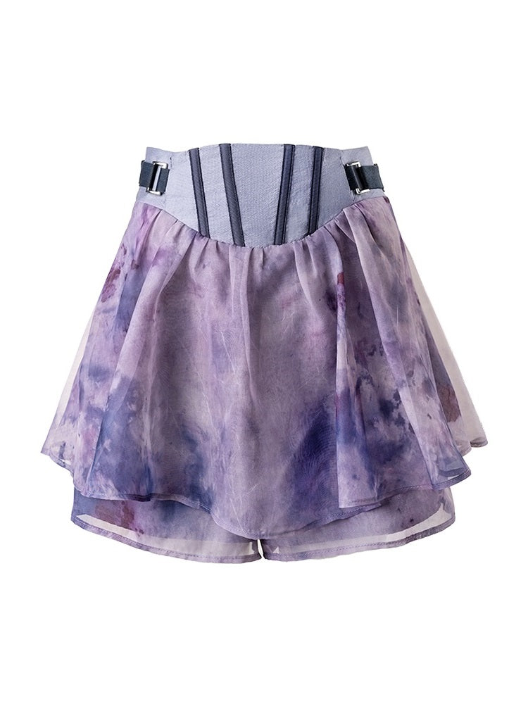 Fairy Ciffon Blouse Skirt