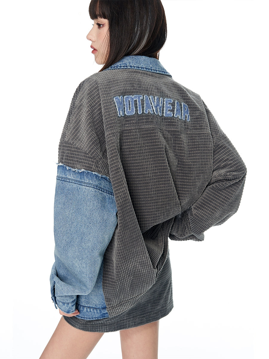 Denim Stitching Jacket