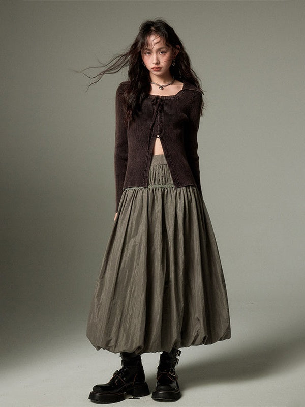 Rivet Bud Skirt