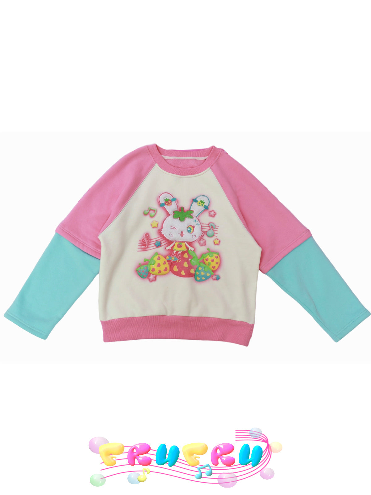 Rabbit Color Matching Pullover