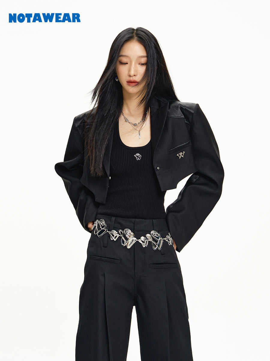 Convertible Nichi 2way Cropped Jacket