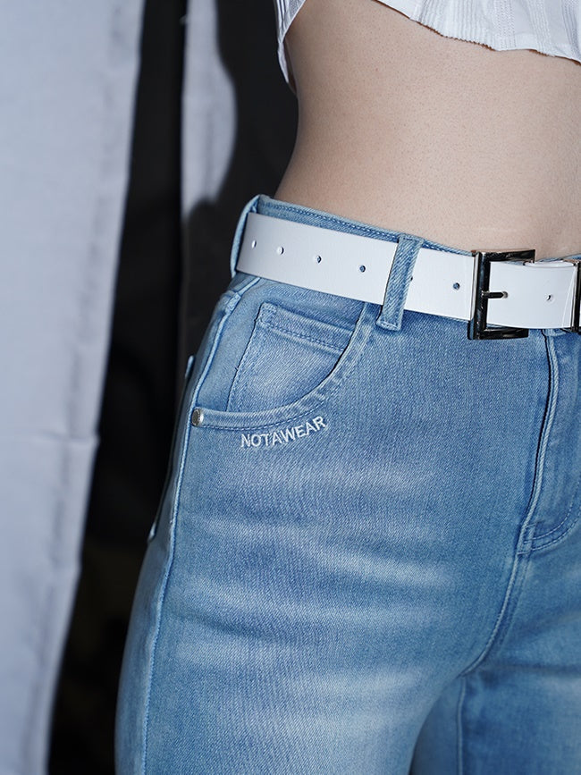 Super Elastic High Waist Bootcut Denim Pants