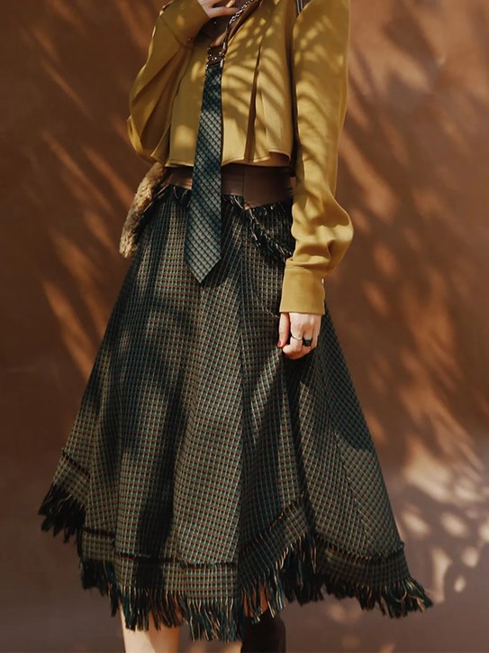 Modern Xiaoxiang Style Skirt