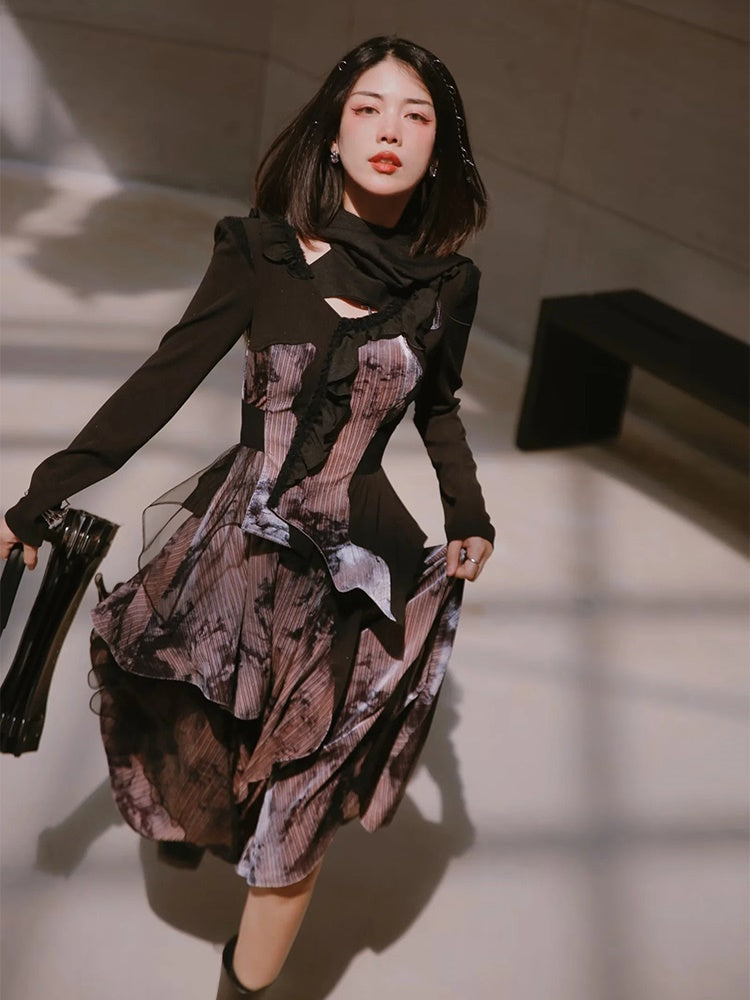 Dark Remodeling Dress