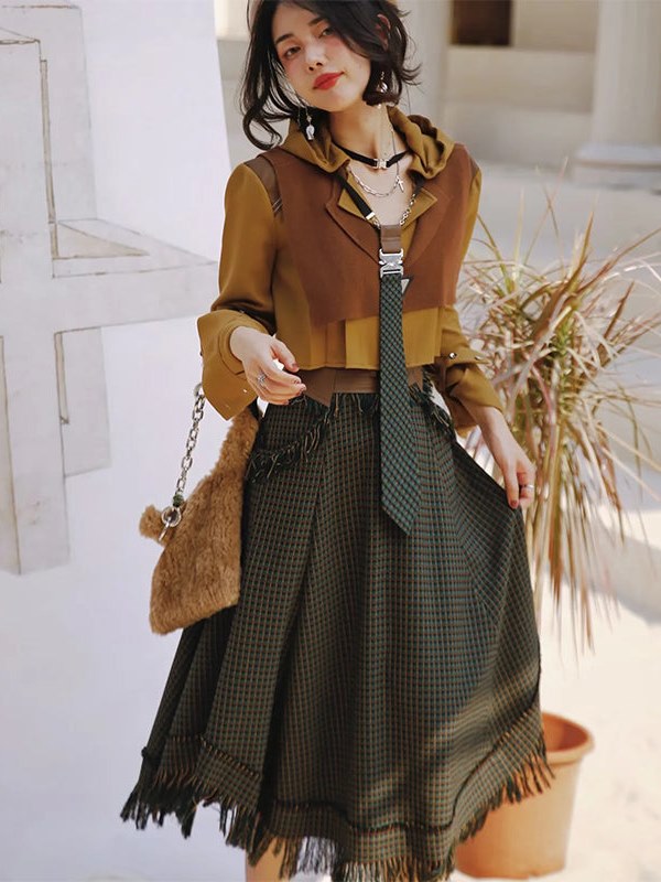 Modern Xiaoxiang Style Skirt