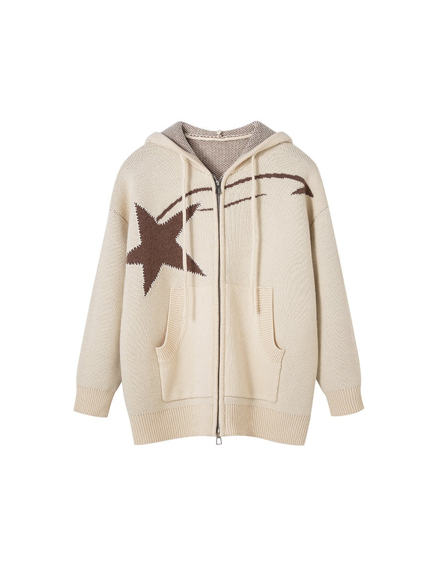 Star Hooded Sweater