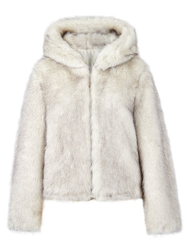 Friendly Fur Hooded Jacket