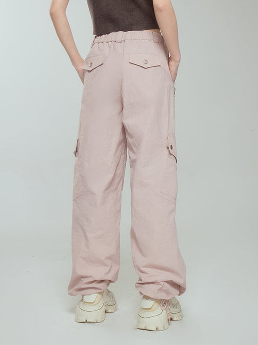 Casual Straight Cargo Pants