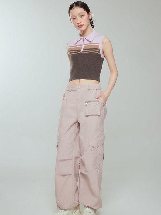 Casual Straight Cargo Pants