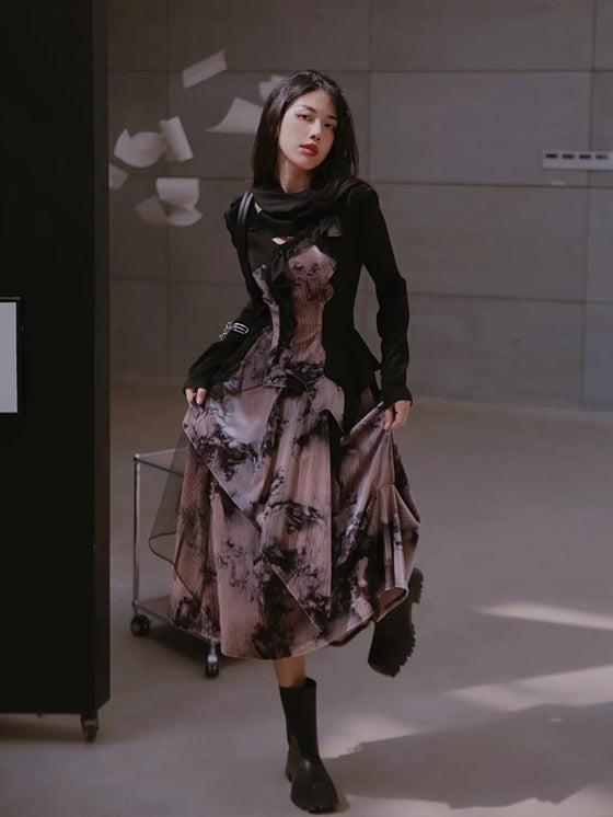 Dark Remodeling Dress