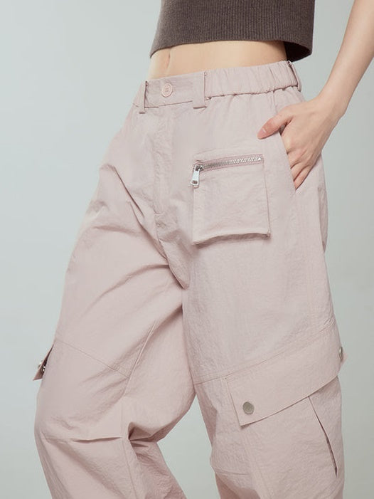 Casual Straight Cargo Pants