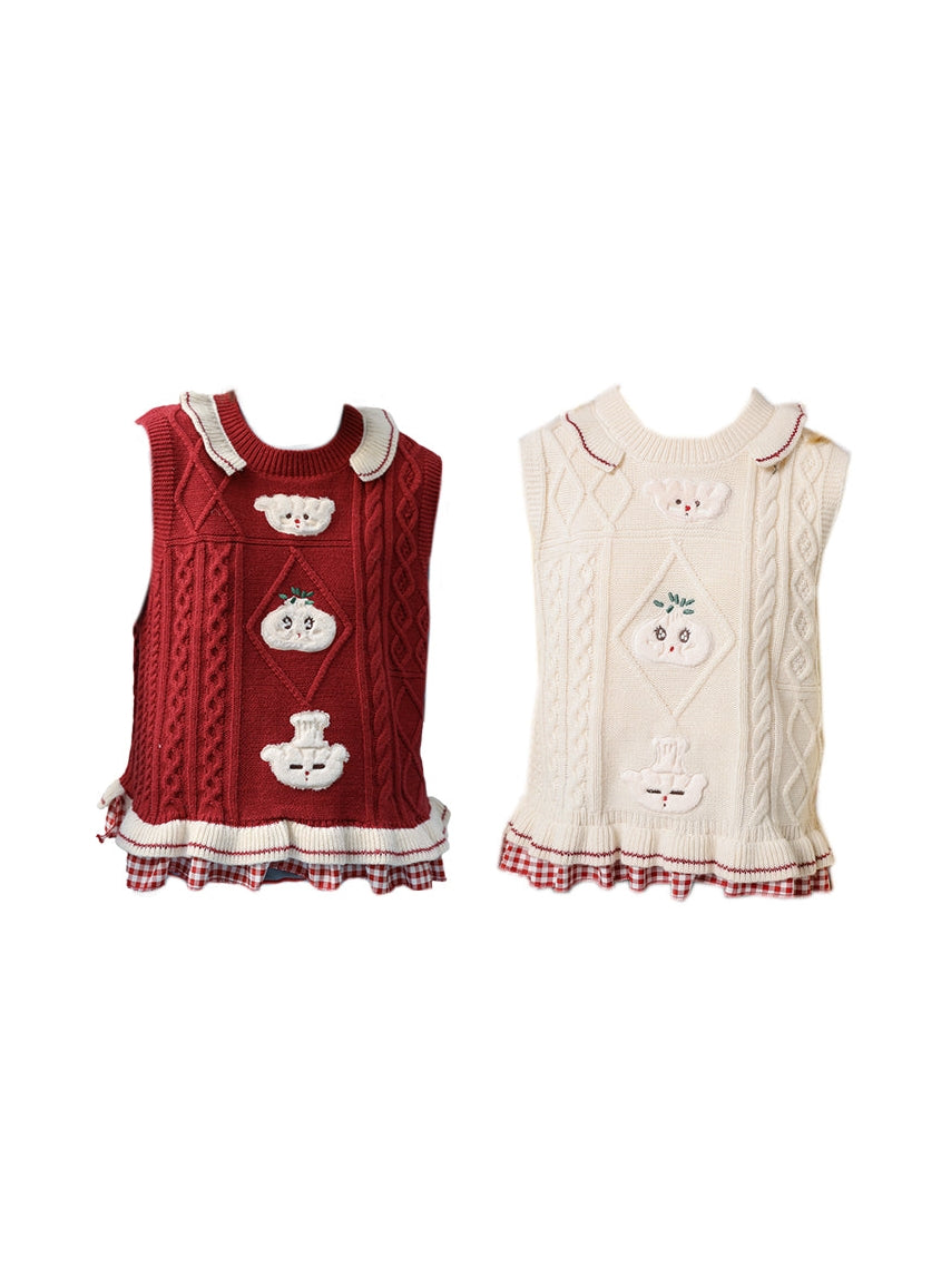 Girly Knitted Vest