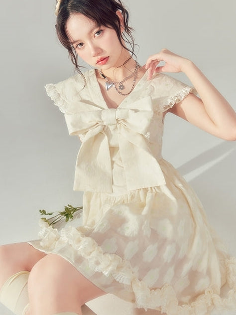 Doll Collar Sleeveless Dress