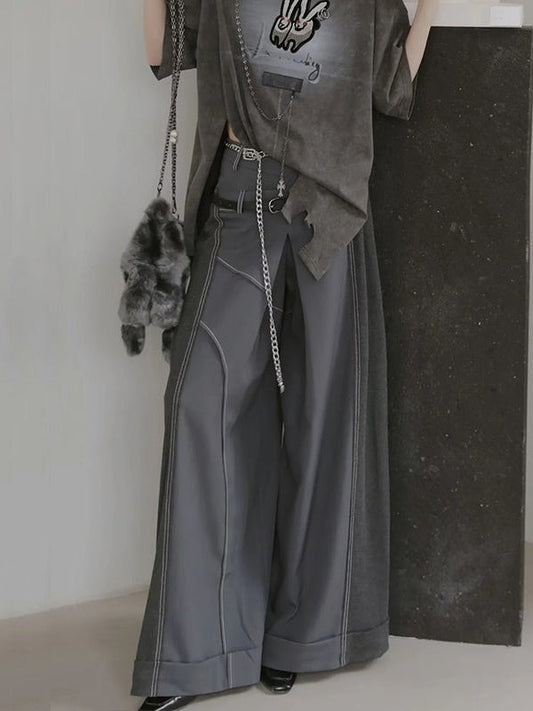 High Waist Wide Leg Pants