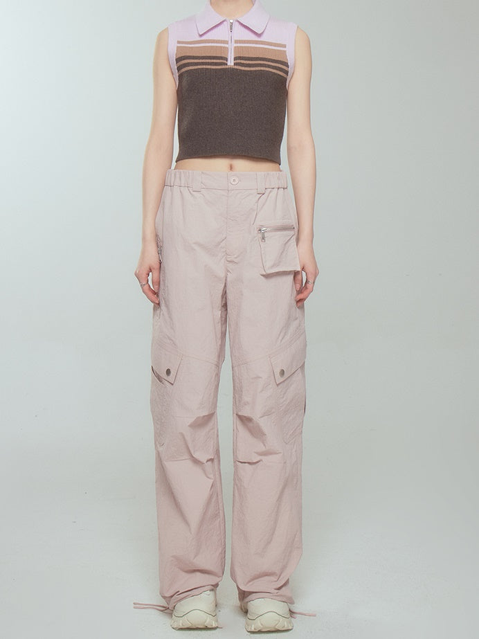 Casual Straight Cargo Pants