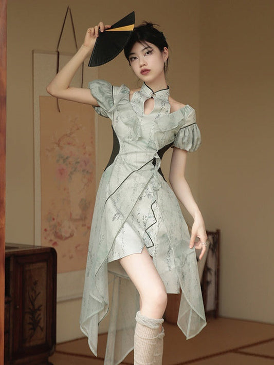 Chinese Fairy Printed Dress