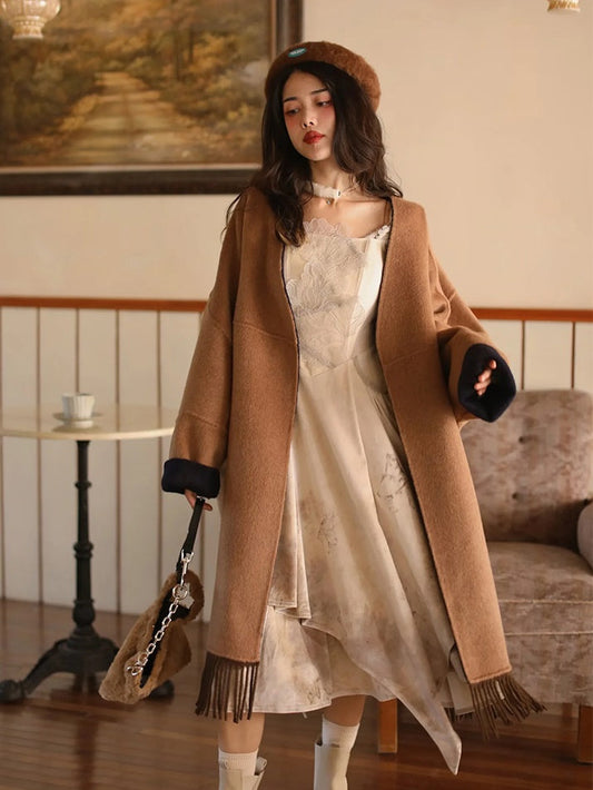 Double-sided Woolen Coat