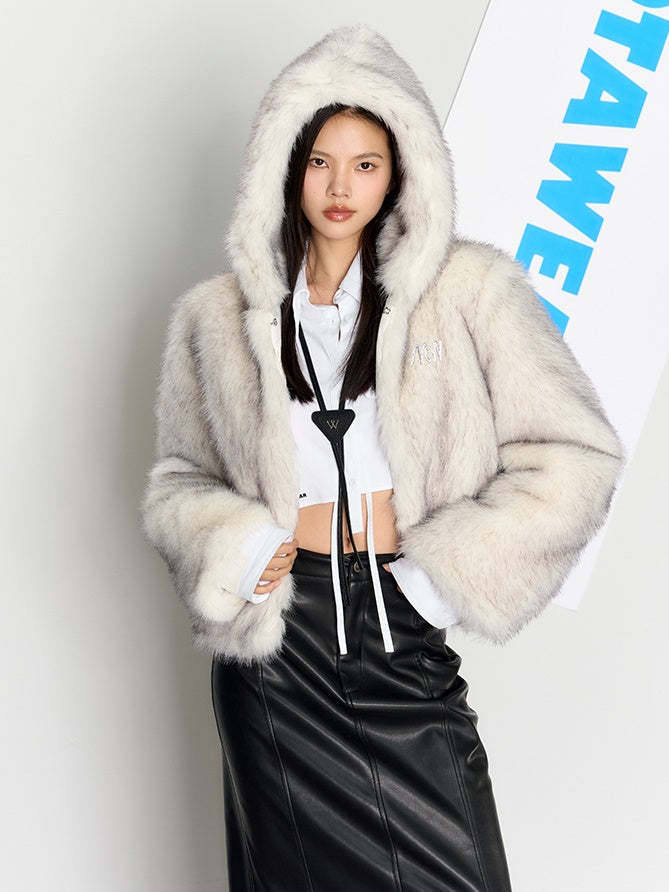 Friendly Fur Hooded Jacket