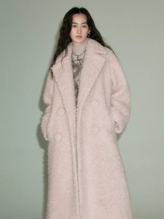 Eco-friendly Mid-length Woolen Coat