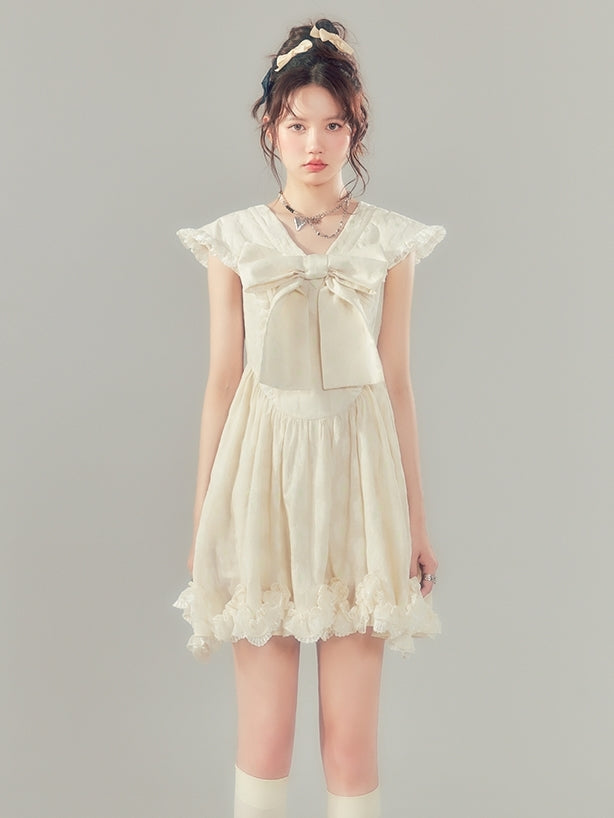 Doll Collar Sleeveless Dress